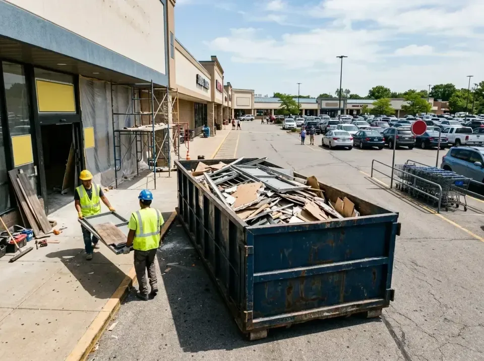retail-store-renovation-debris-003 — frequently asked questions, Roll-off Dumpster Rentals in Mason City, IA